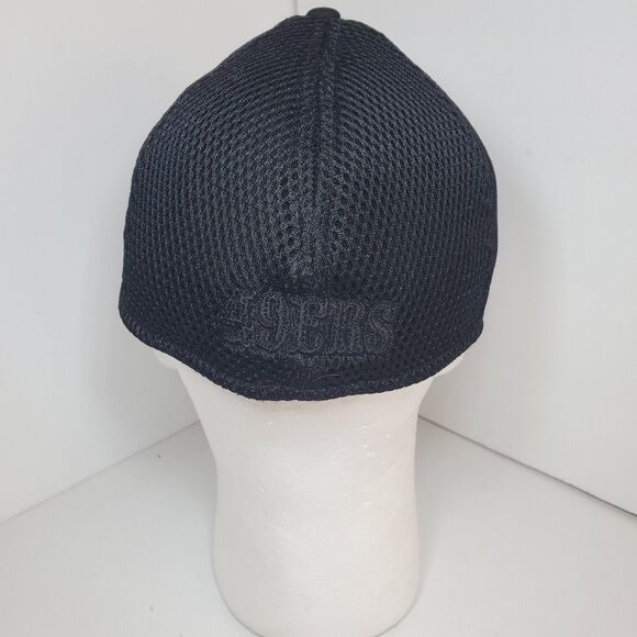 New Era San Francisco 49ers Blackout 9FIFTY Fitted Sz XL Football Cap Hat Cali - Picture 4 of 8